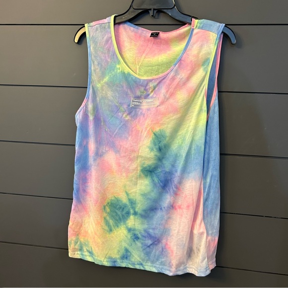 SHEIN Men’s Tank top Sz Medium Tie Dye - Picture 3 of 3